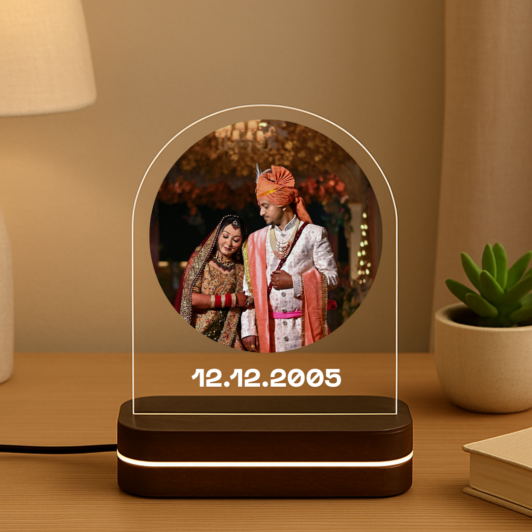 Couple LED Lamp ( Design 2 )