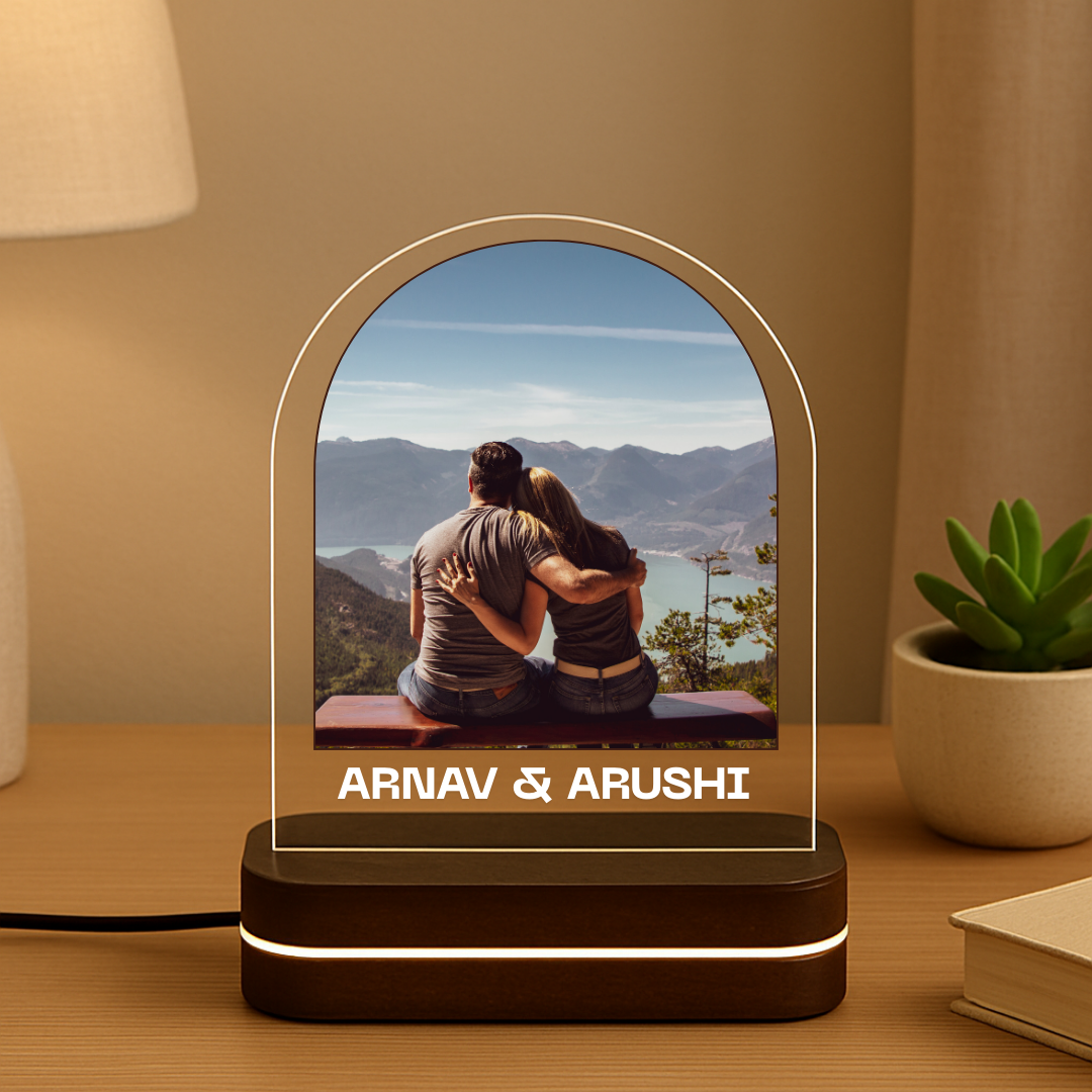 Couple LED Lamp ( Design 3 )