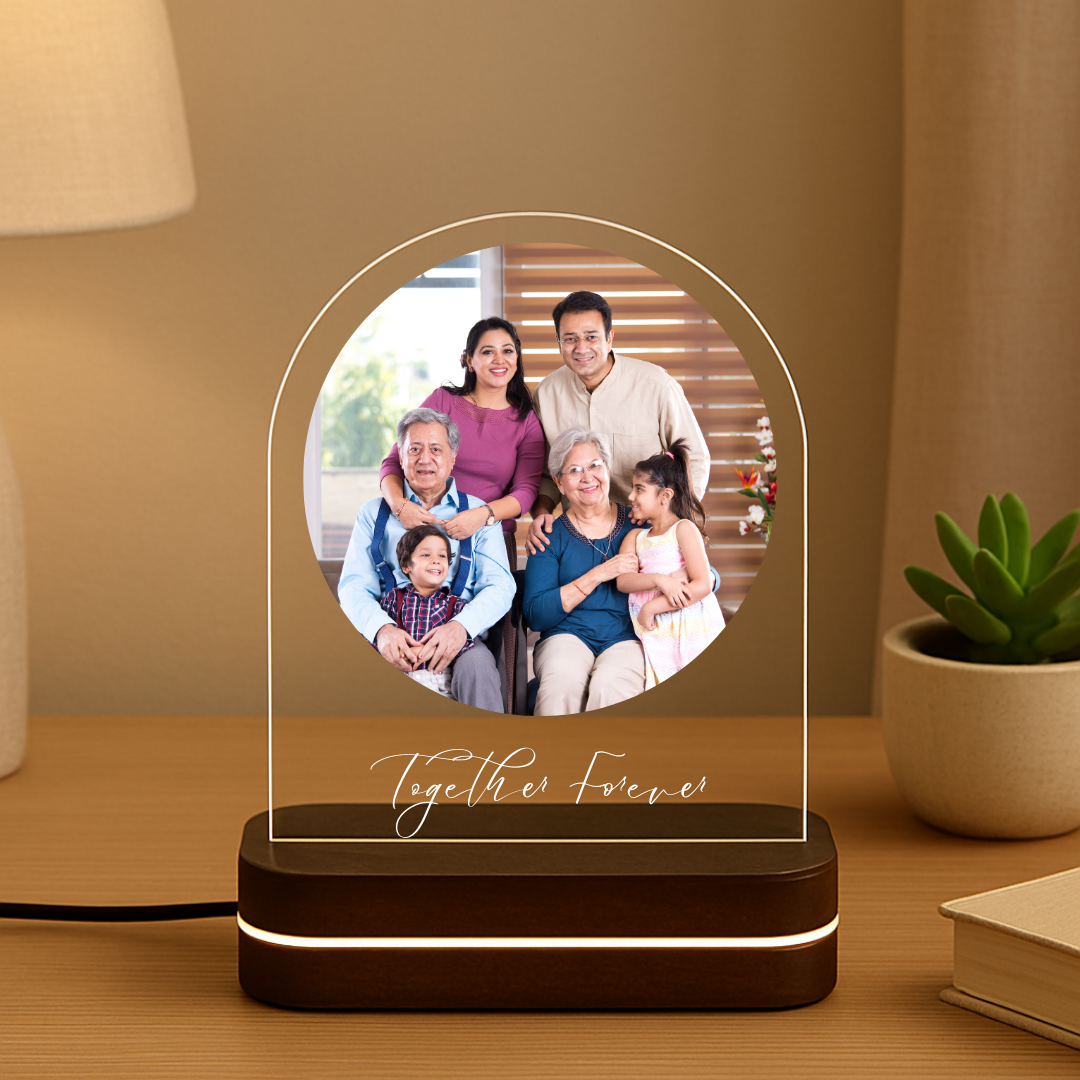 Couple LED Lamp ( Design 4 )