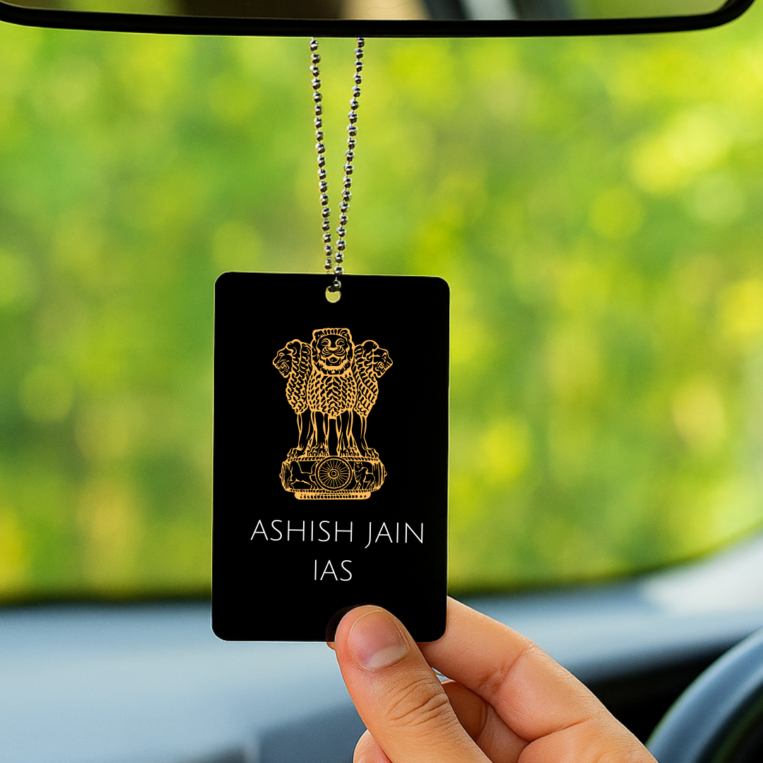 Personalized Car Hanging - Emblem
