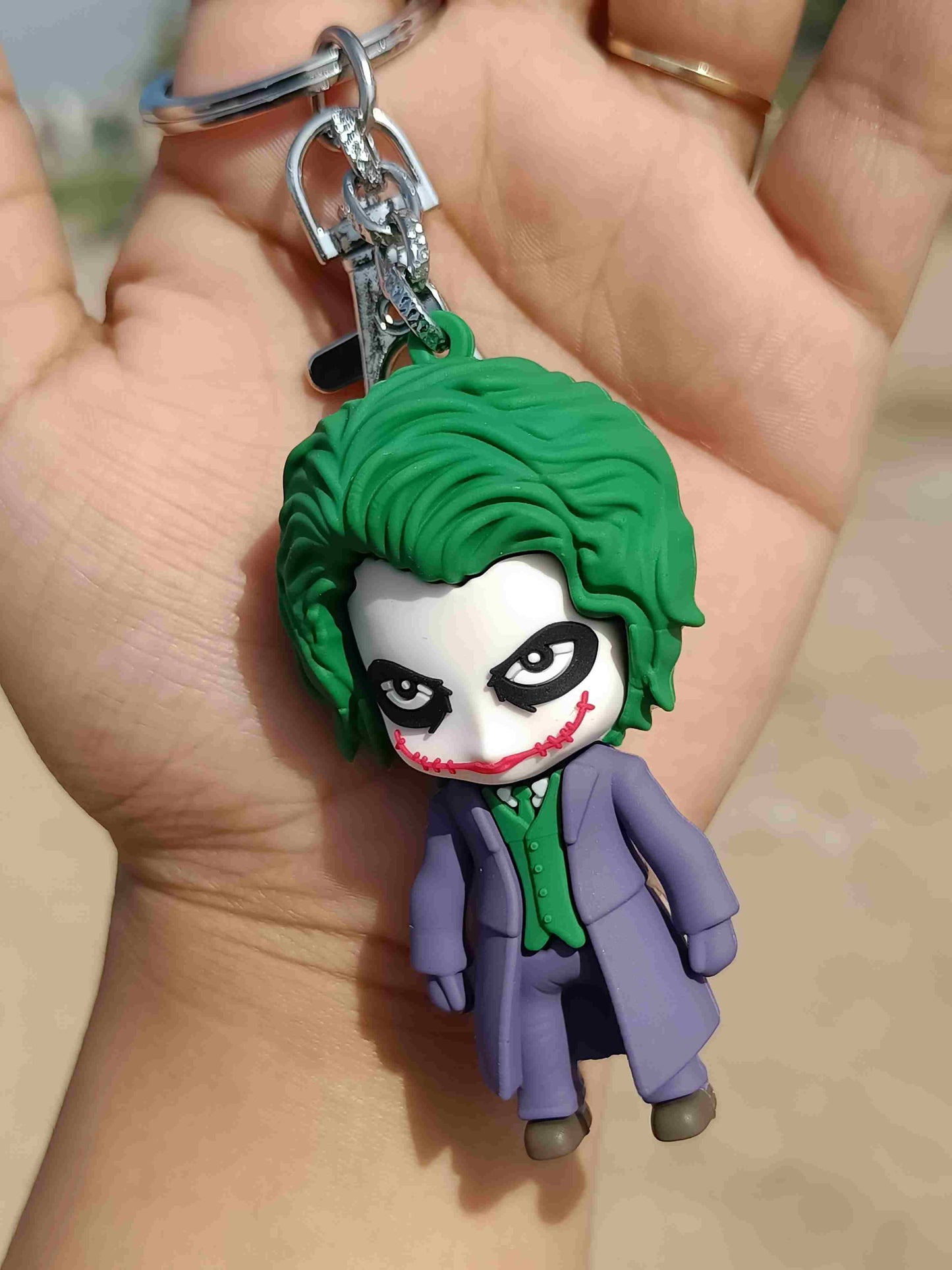 DC Universe : Joker Silicon Keychain