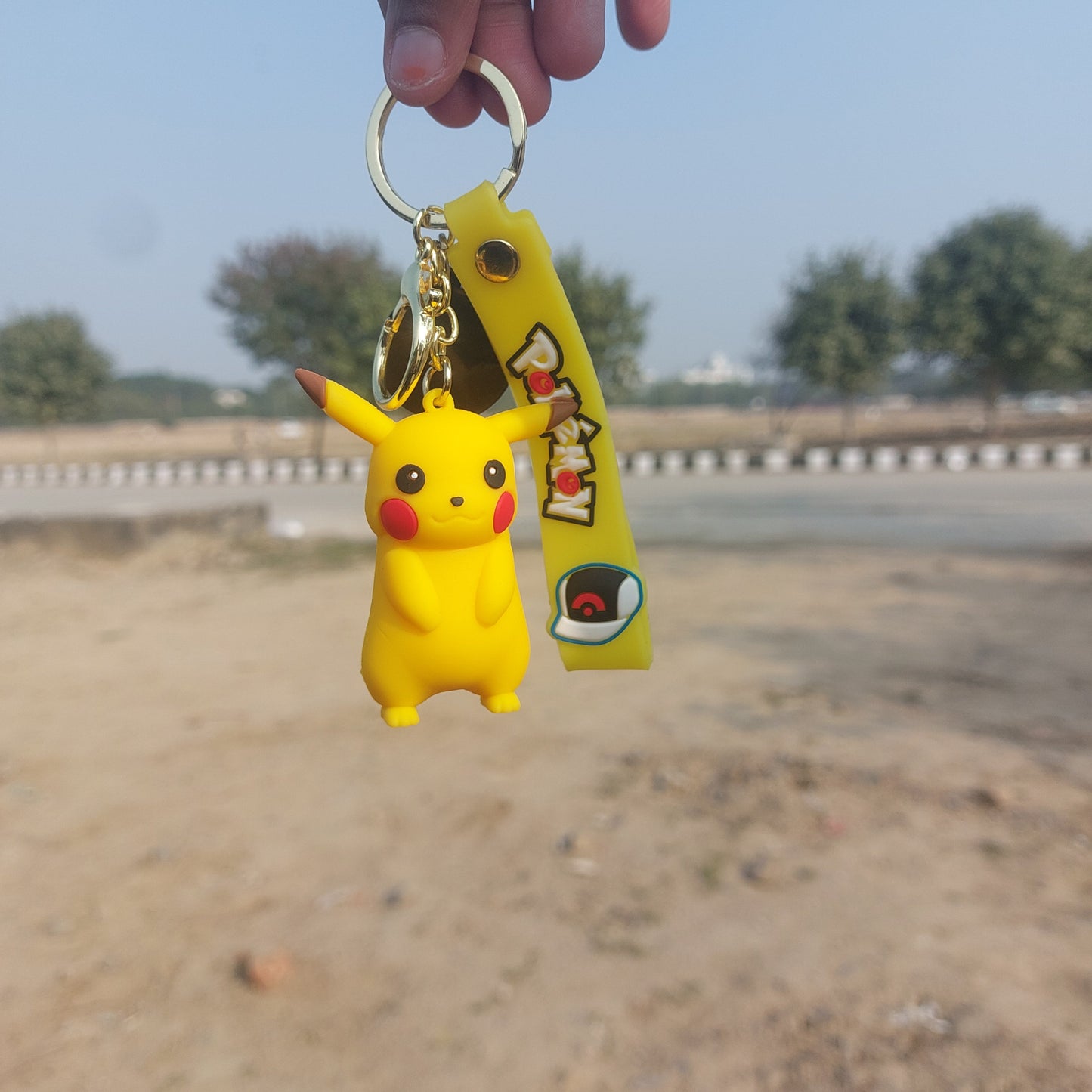 Electric Buddy Pikachu Keychain