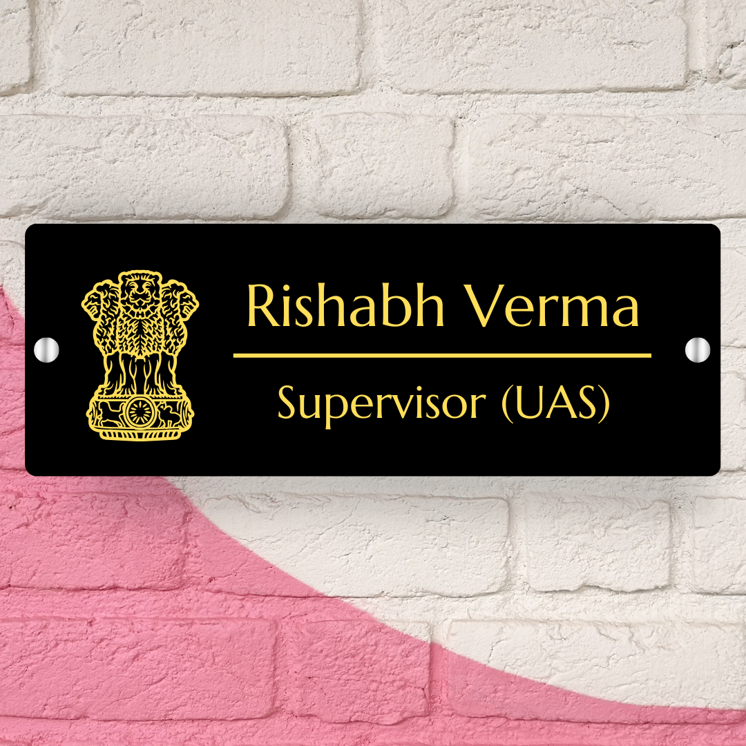Door Name Plate for Officials