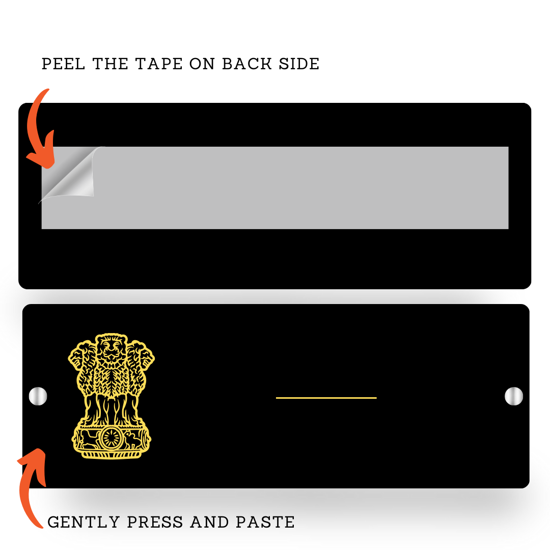 Door Name Plate for Officials