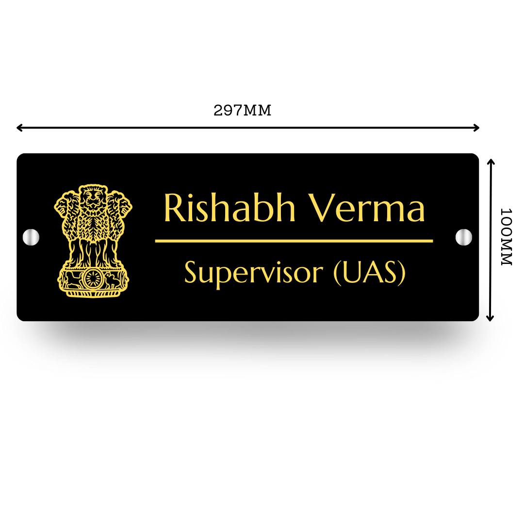 Door Name Plate for Officials