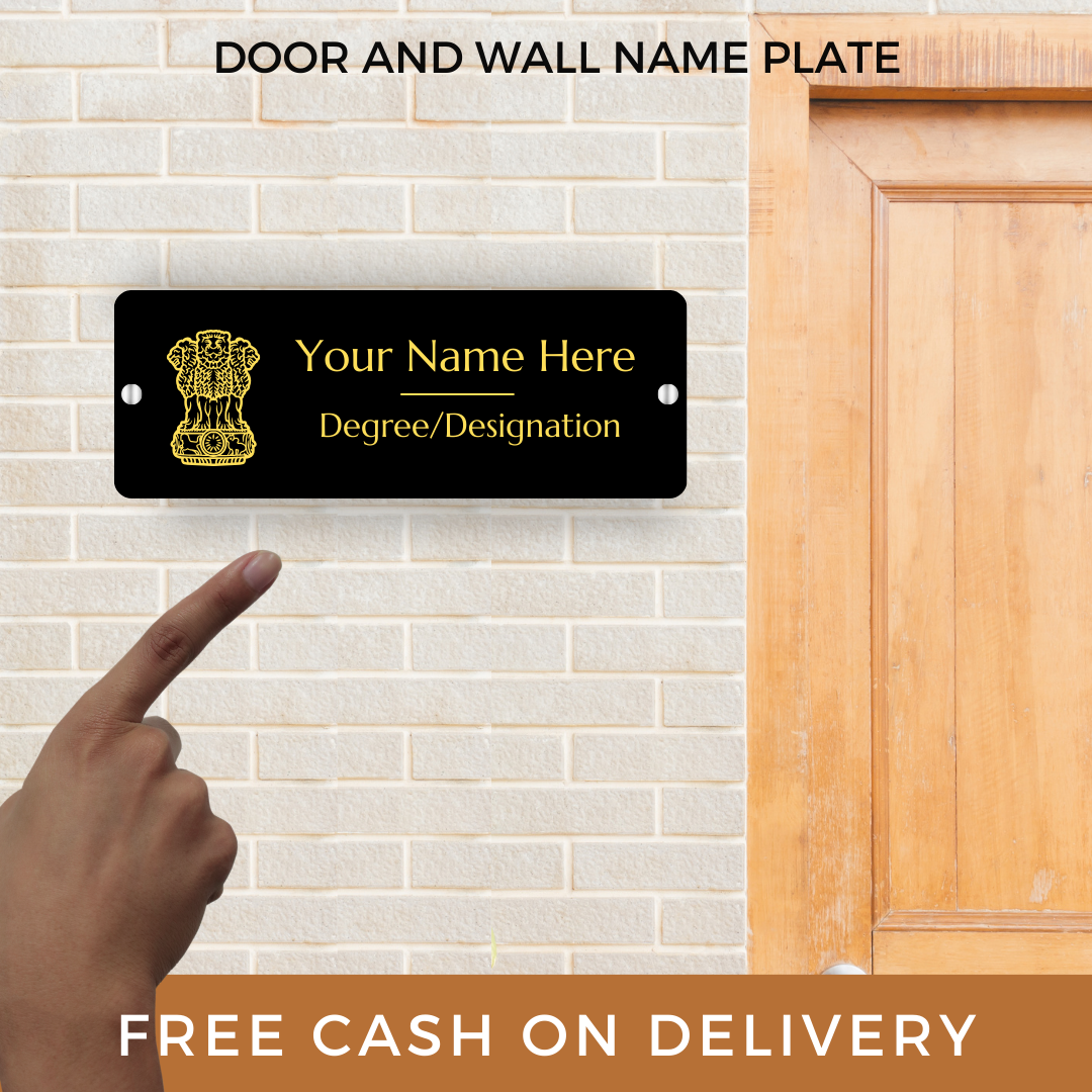 Door Name Plate for Officials