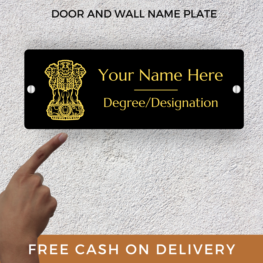 Door Name Plate for Officials