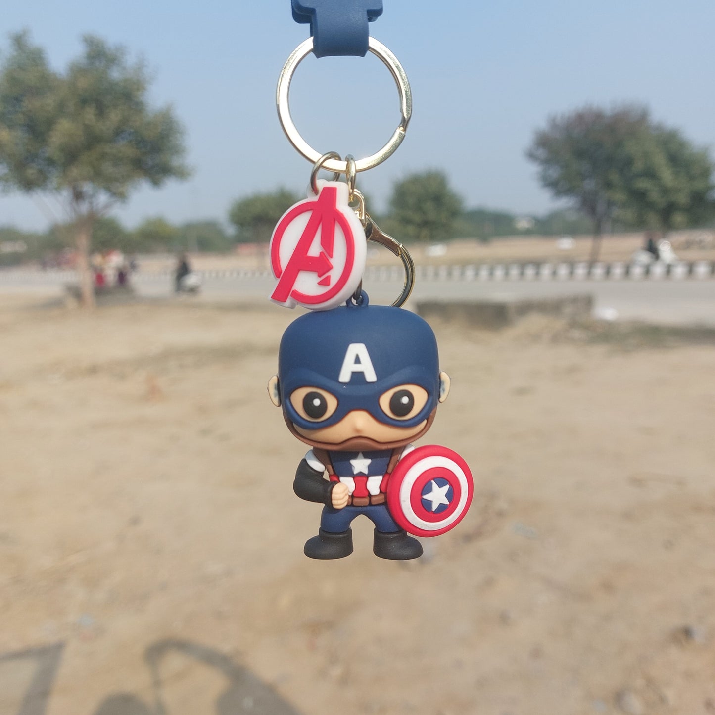 Marvel Legend Captain America Keychain