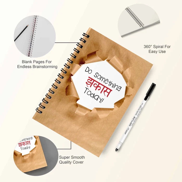 Jhakkas Reusable Notebook