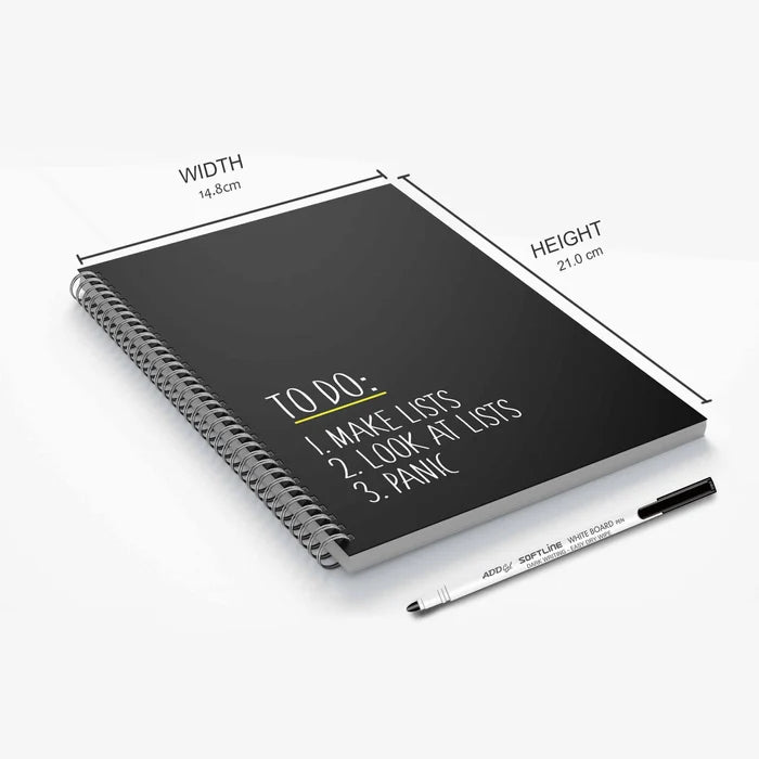 Paanic Reusable Notebook
