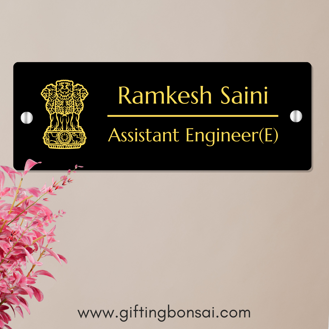 Door Name Plate for Officials