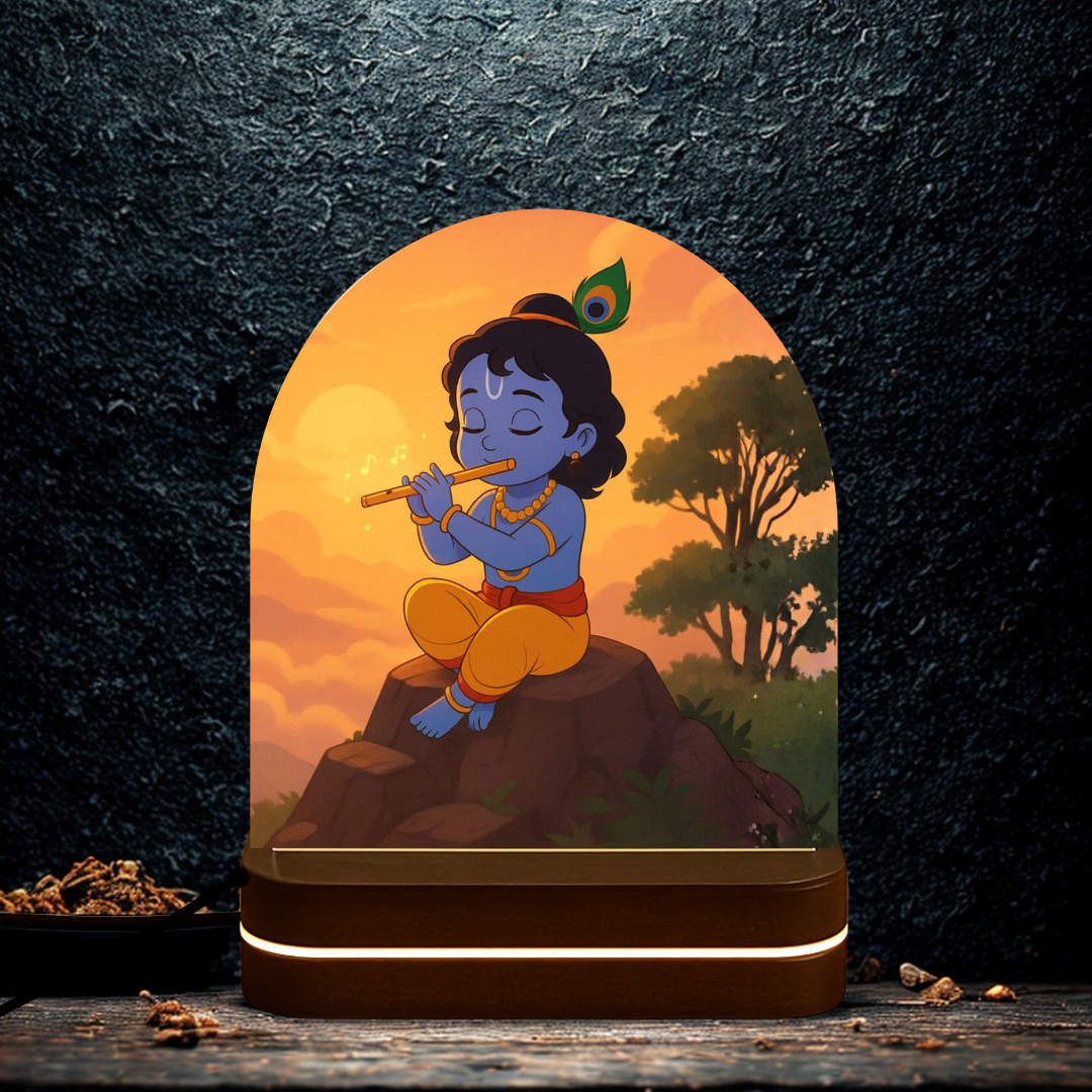 Little Krishna LED Lamp ( Design 1 )