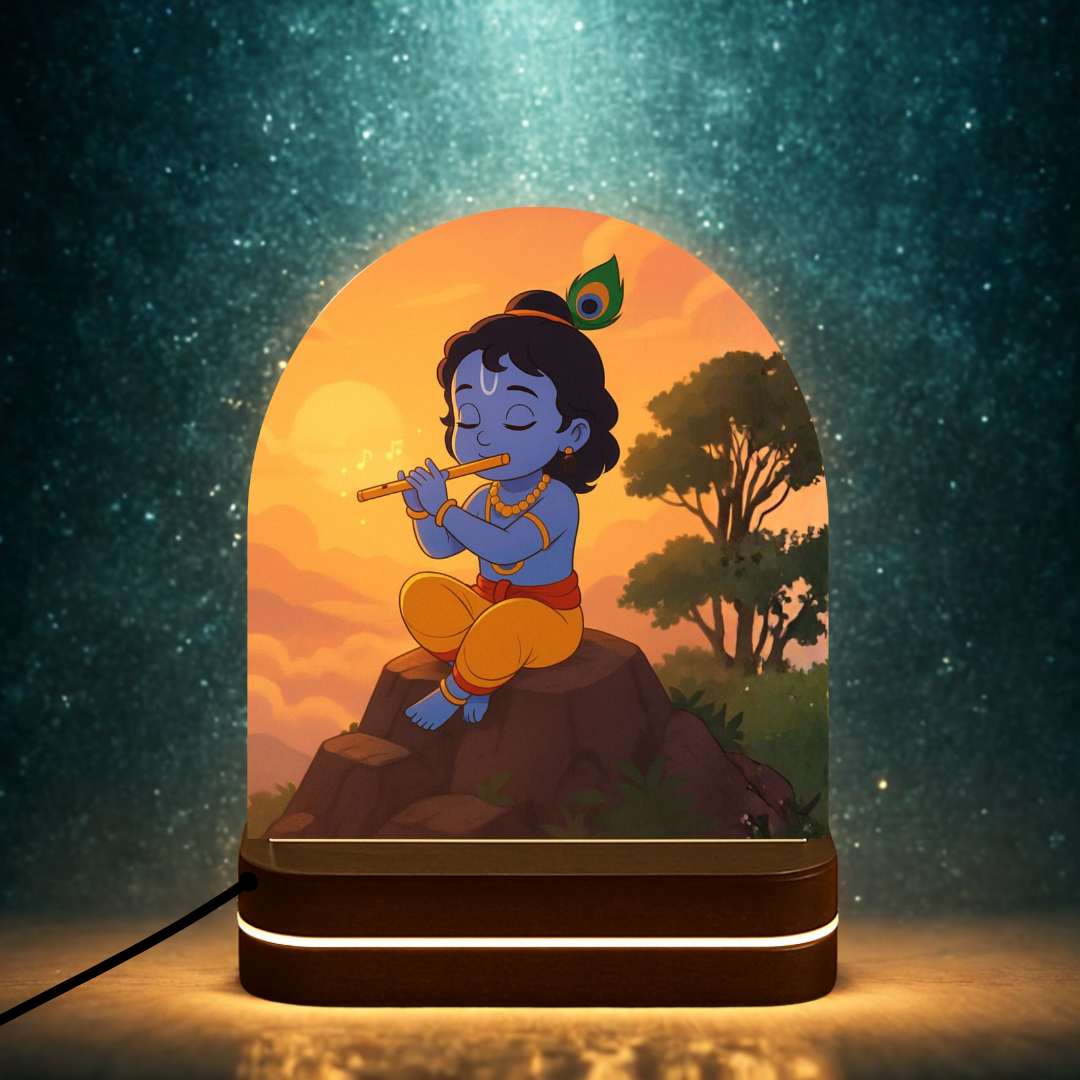 Little Krishna LED Lamp ( Design 1 )