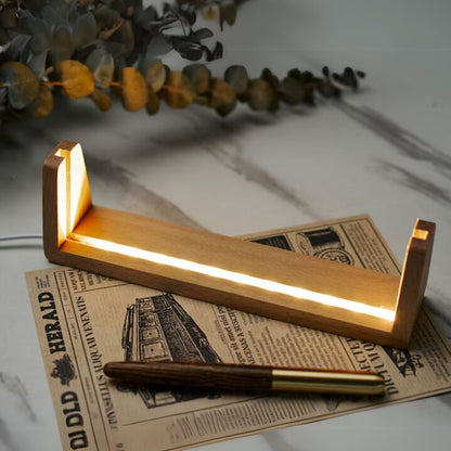 Desk Name Plate With LED Light.
