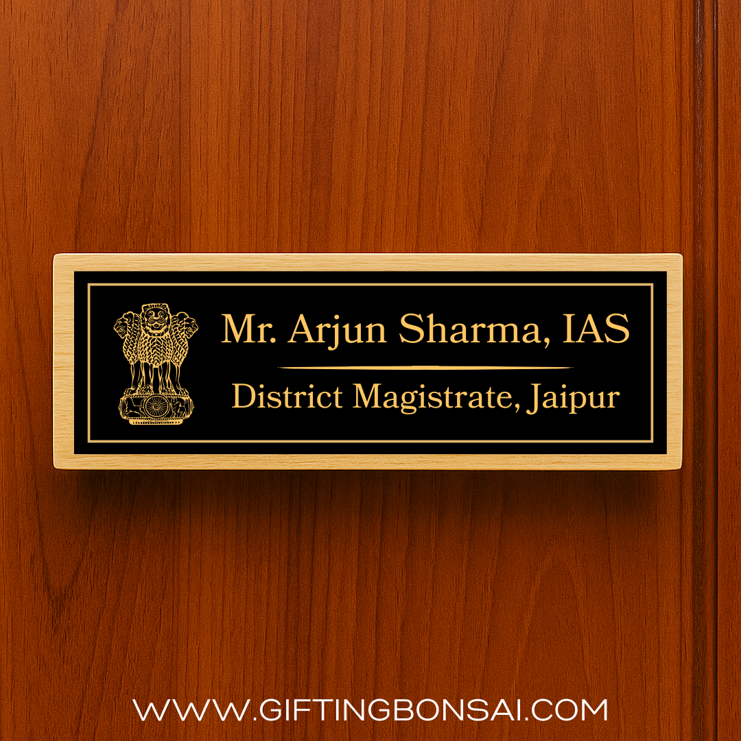Door Name Plate for Officials