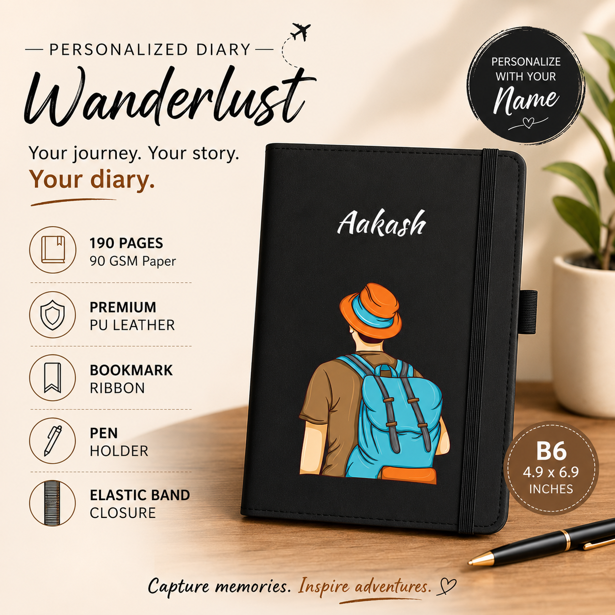 Personalized Diary - Wanderer