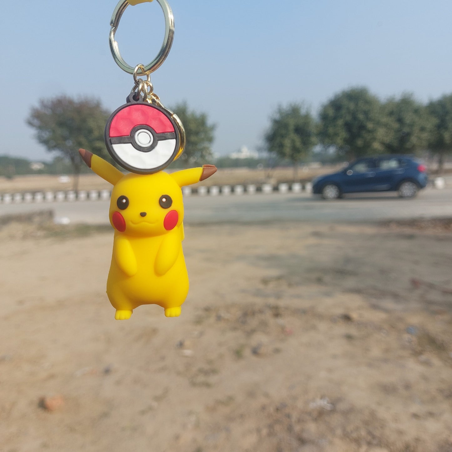 Electric Buddy Pikachu Keychain