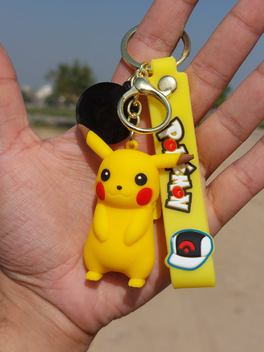 Electric Buddy Pikachu Keychain
