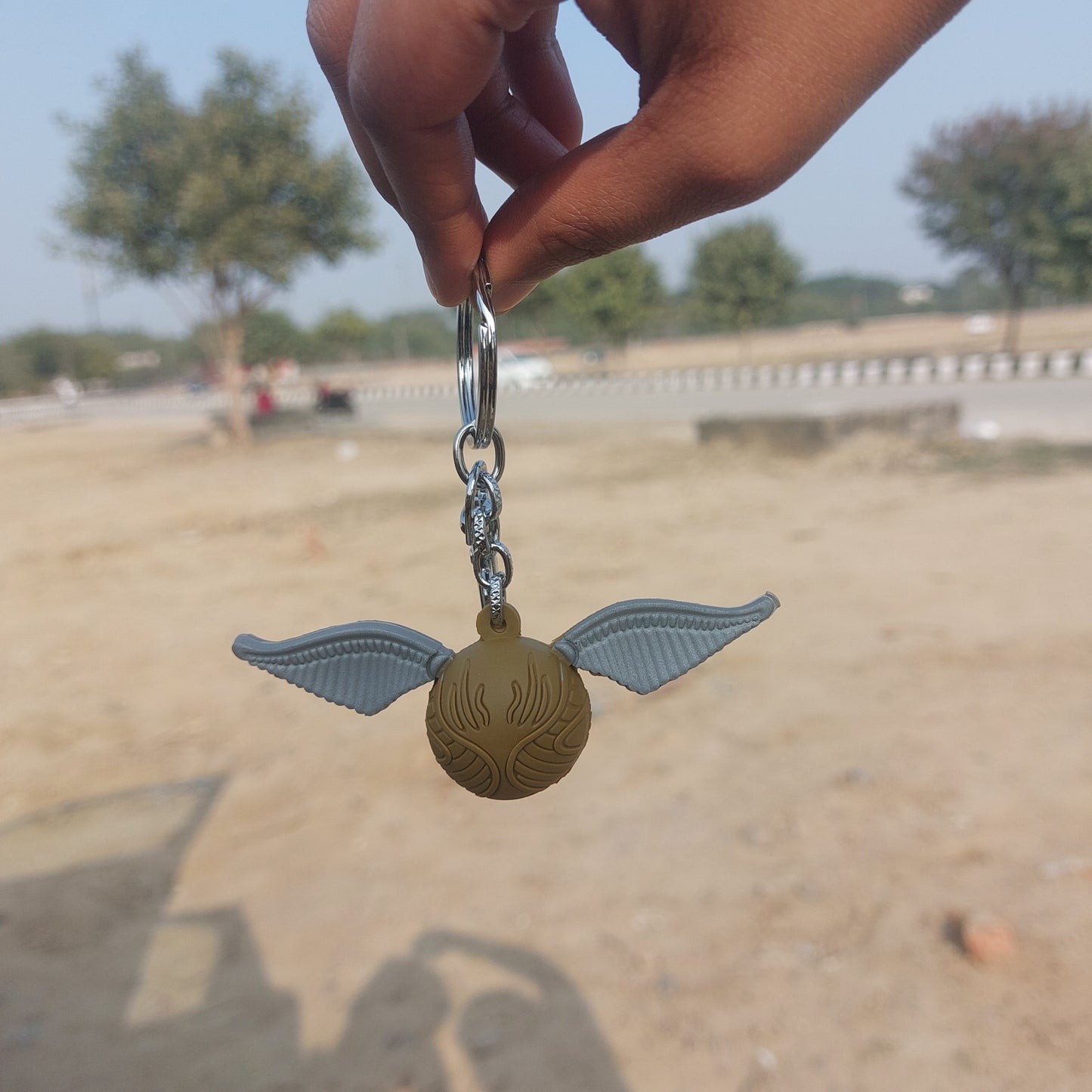 Golden Snitch Keychain