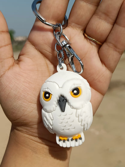 Harry Potter's Hedwig Owl  Keychain