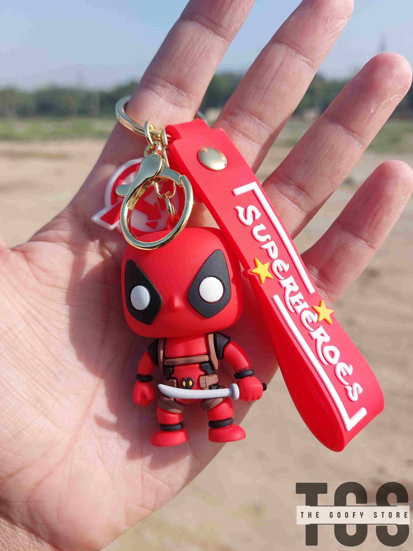 Deadpool's Attitude Keychain