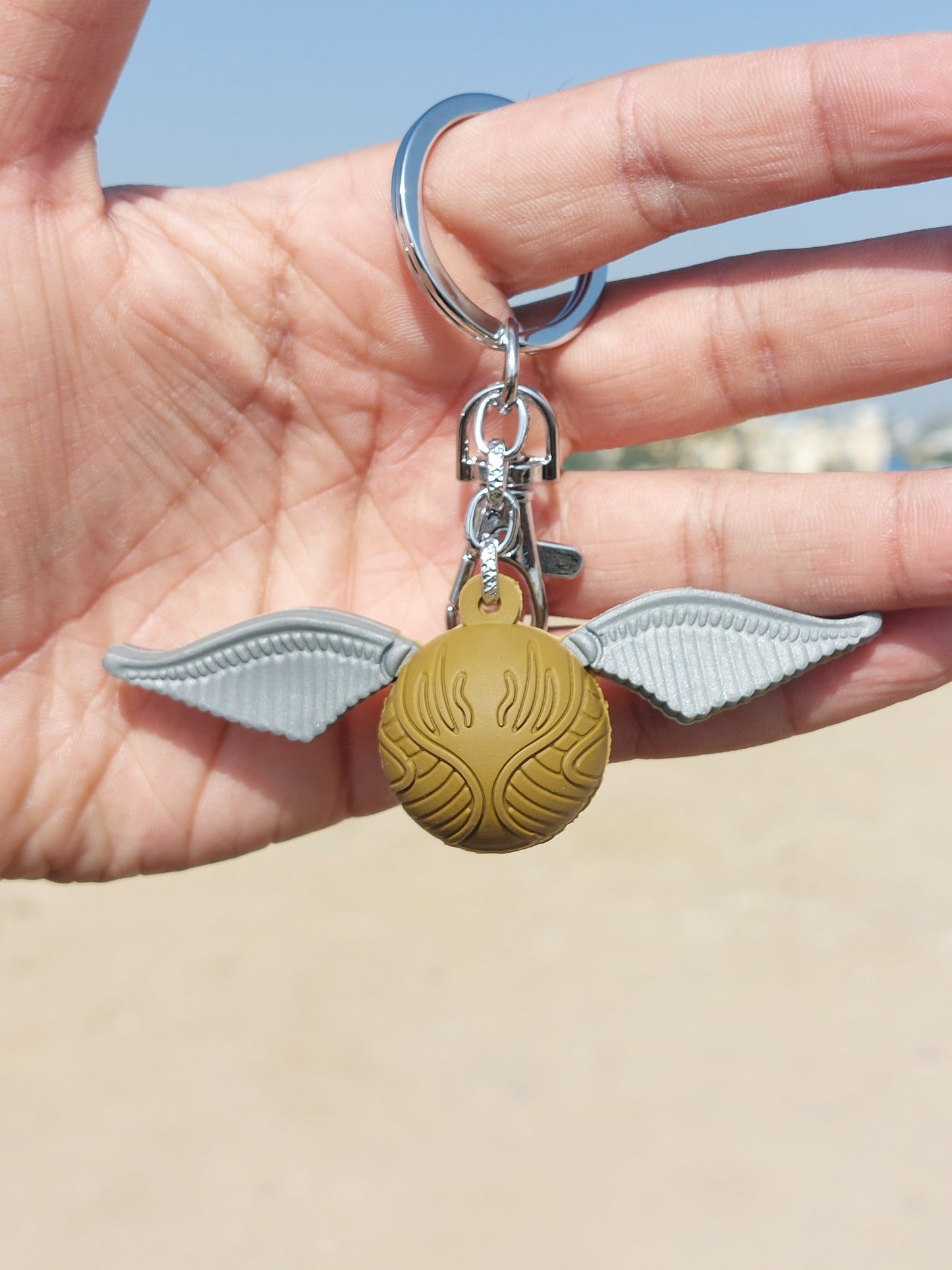 Golden Snitch Keychain