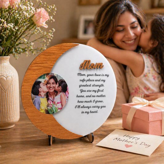 Customized Eternal Love Mom Plaque
