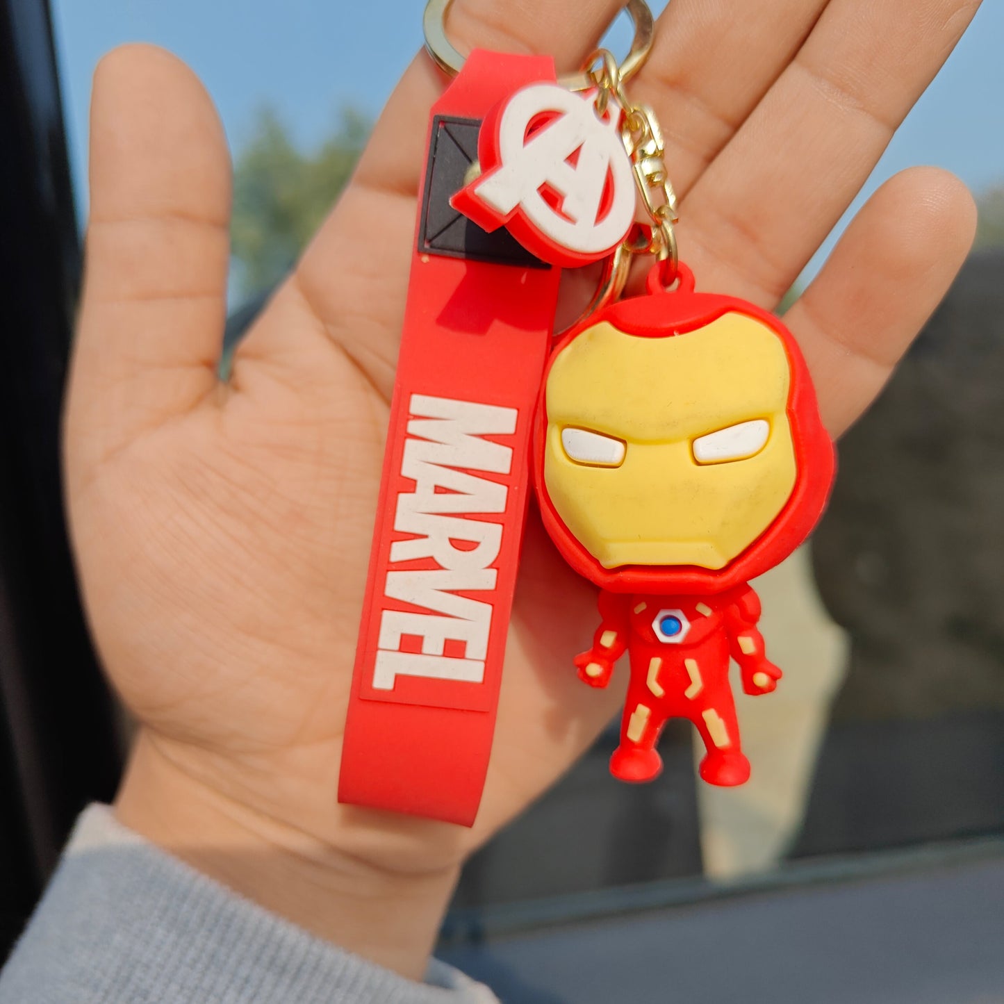 Iron Avenger Keychain