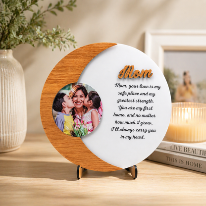 Customized Eternal Love Mom Plaque
