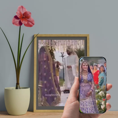 The Magic Memory Frame - Scan to play Video