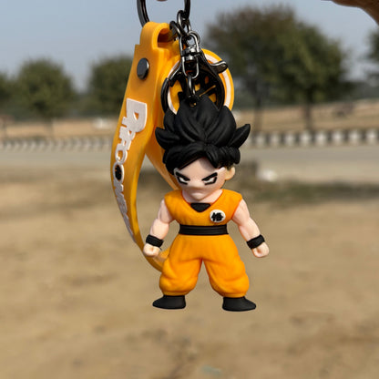 Saiyan Pride: Goku Keychain