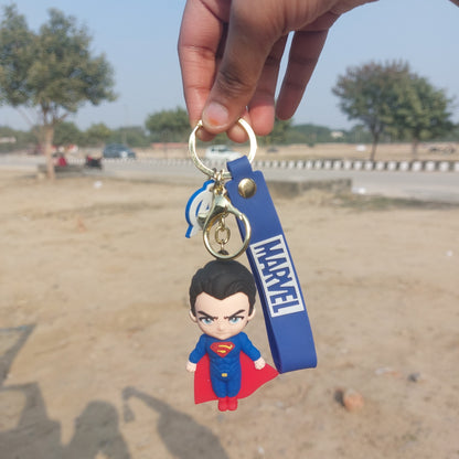 Superman Silicon Keychain