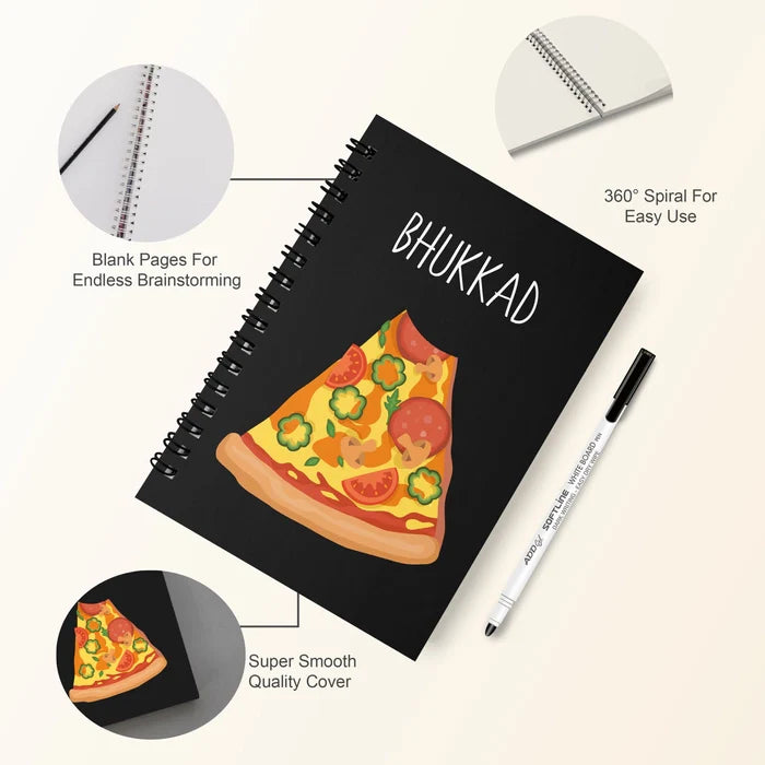 Bhukkad Reusable Notebook