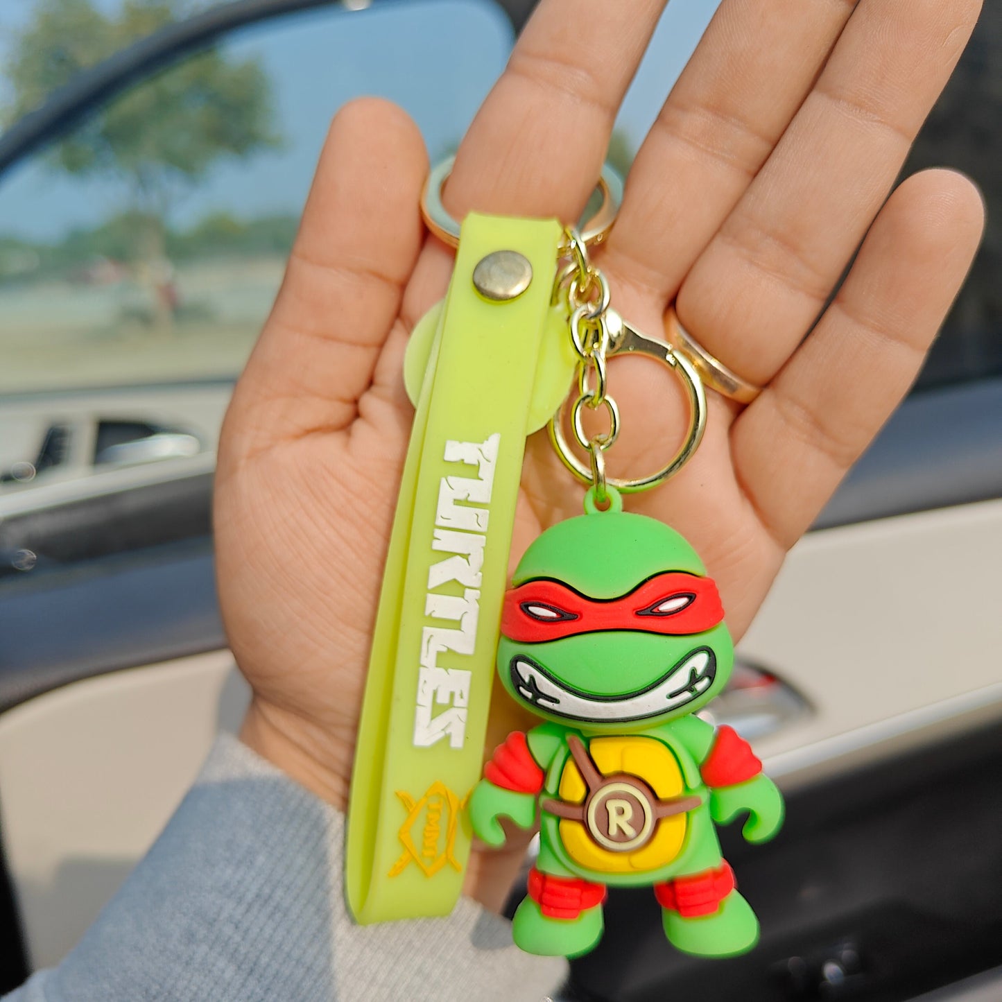 Turtle Power Keychain