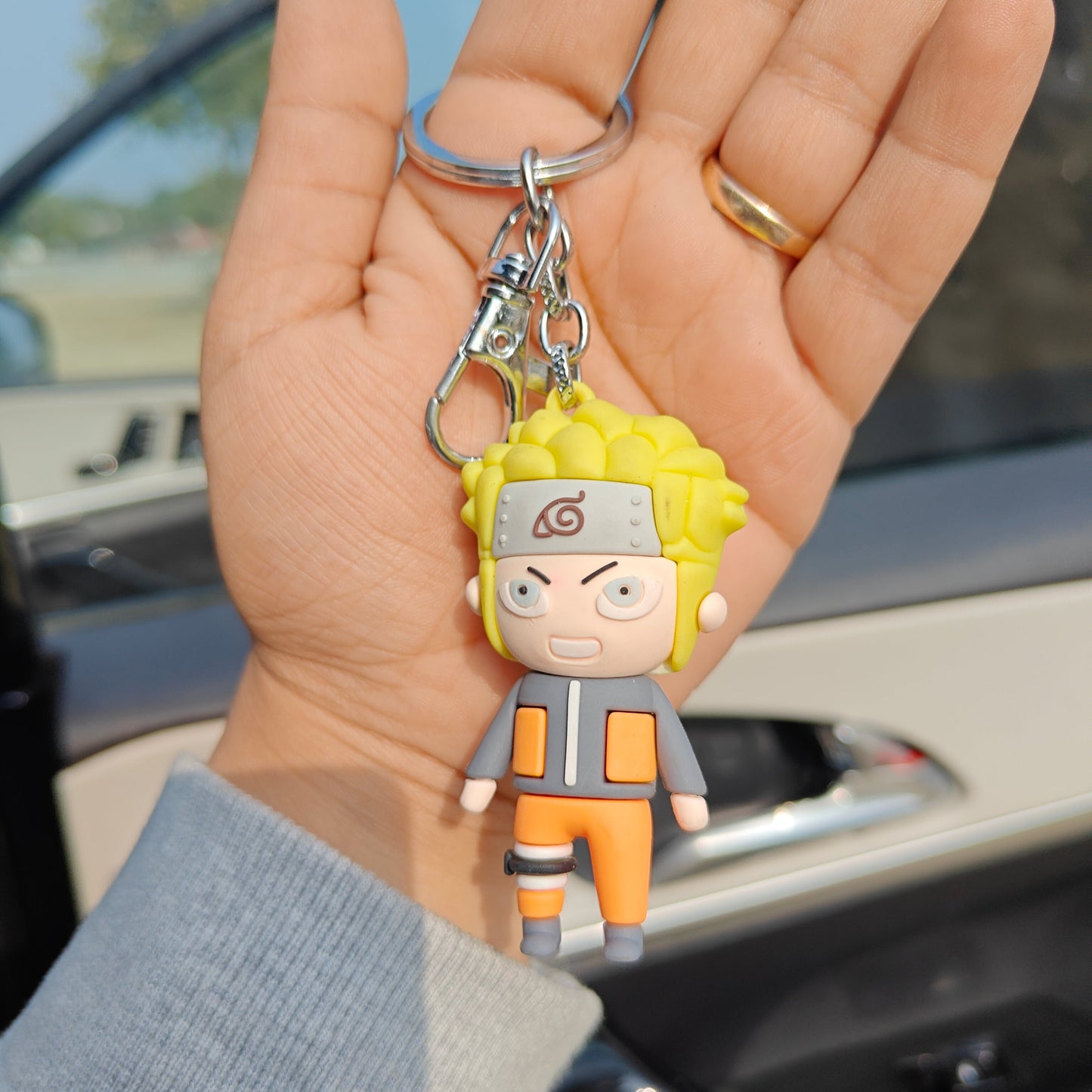 Uzumaki Ninja Star Keychain