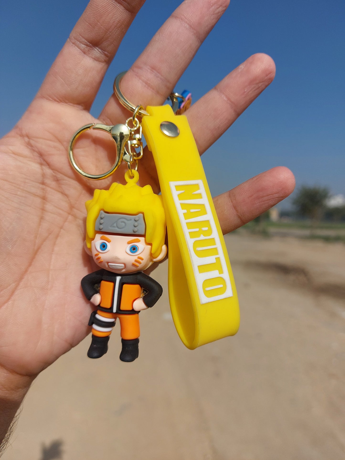 Uzumaki Ninja Star Keychain